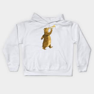 Bugler Bear Kids Hoodie